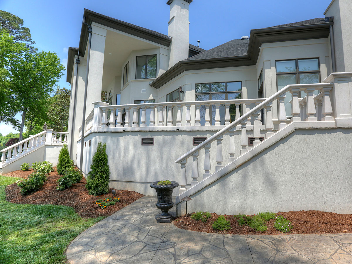 Contemporary Stone Baluster System