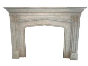 Custom-New-French Fireplace Mantel Outline