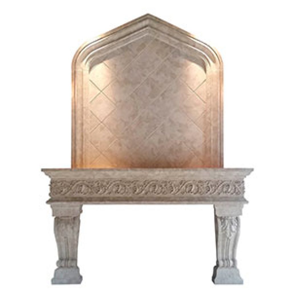 Milania with Overmantel
