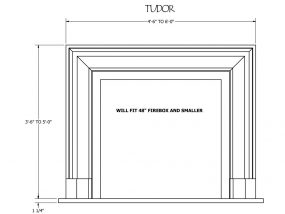 Tudor Stone Fireplace Surround Shop drawings