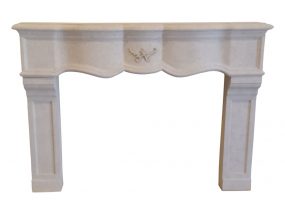 Custom-LaBella-with-Vermont-Legs Fireplace Mantel Outline