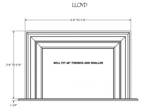 Lloyd-Fireplace Surround Shop Drawing