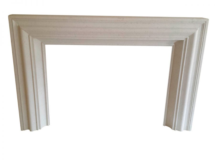 Lloyd Cast Stone Fireplace Surround Outline